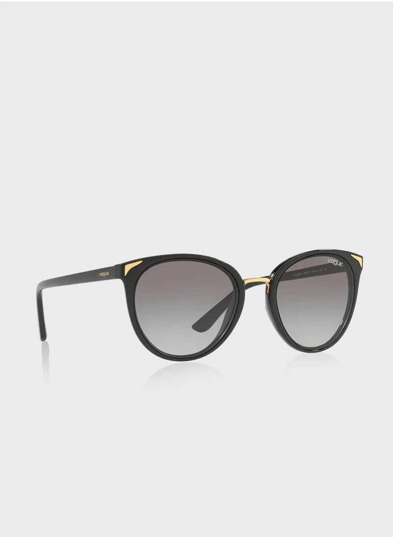 Vogue Eyewear 0VO5230S Metallic Beat Sunglasses
