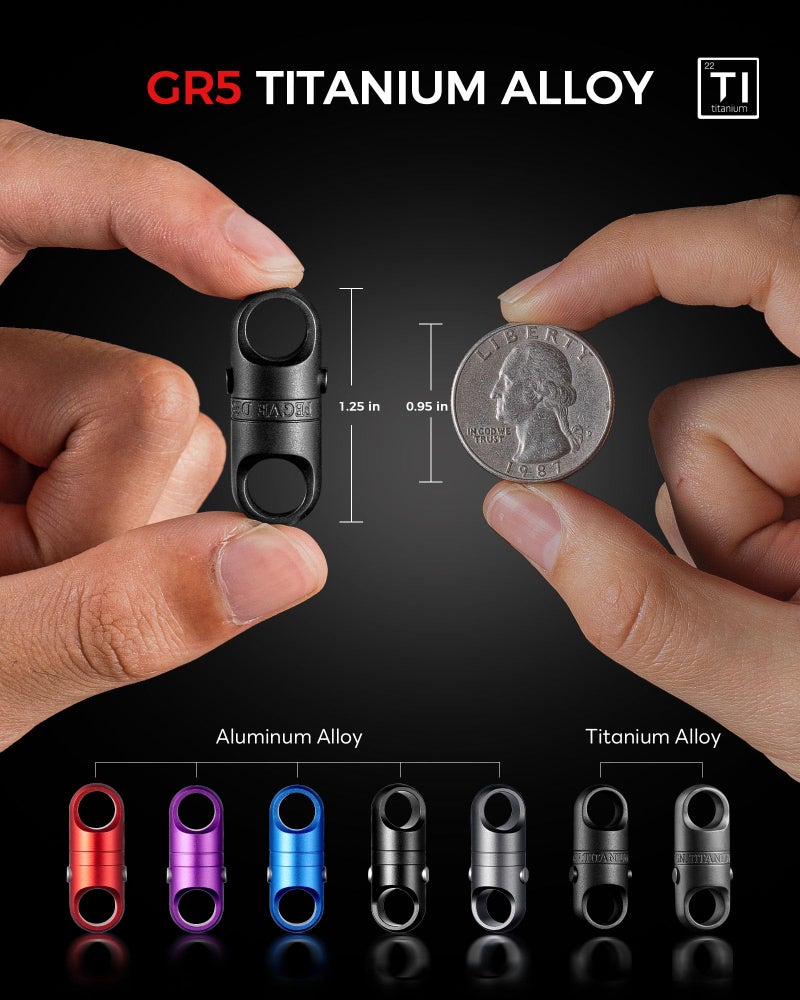 FEGVE Magnetic Quick Release Keychain, Heavy Duty Anti-Drop Detachable Magnet Connector with 2 Key Rings for Keys & EDC Tools - Image 2