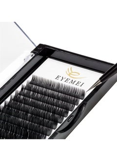 Eyelash Extensions Individual Lashes 0.20mm C Curl 8-15mm Mink Eyelash Extension Supplies Lash Extensions Professional Salon Use Black False Lashes Mink Lashes Extensions by EYEMEI (0.20-C-MIXED)
