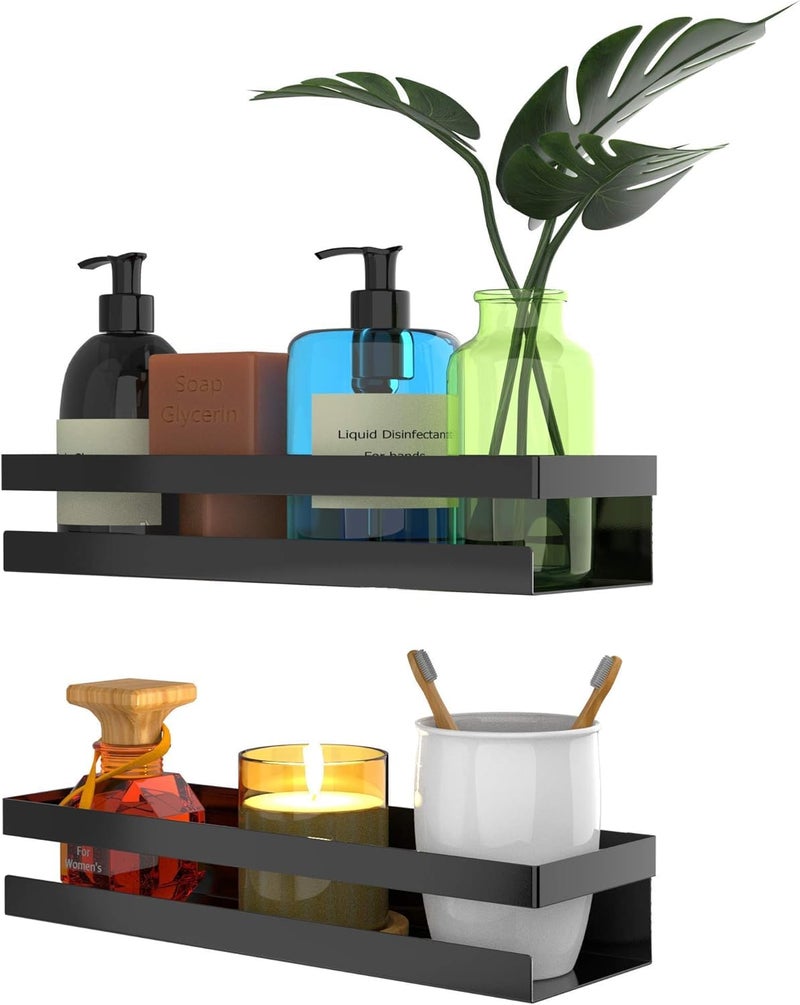 FLYNEX Bathroom Organizer & Shelf - No Drill Wall Shelf for Stylish & Space-Saving Bathroom Storage, Perfect for Organizing Toiletries & Bathroom Essentials (2) - Image 3