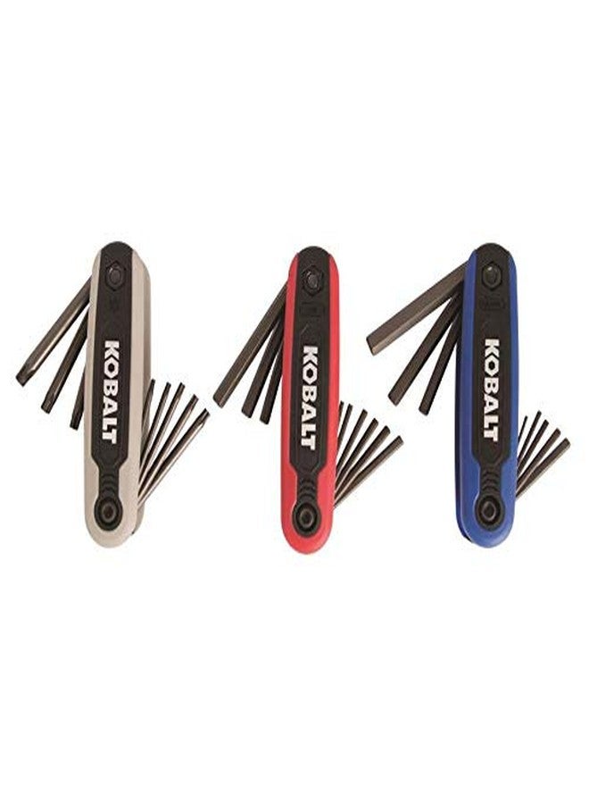 Kobalt 498862 25-Key Folding Hex Key Set, Inch/Metric/Torx 3-Pack - Image 4