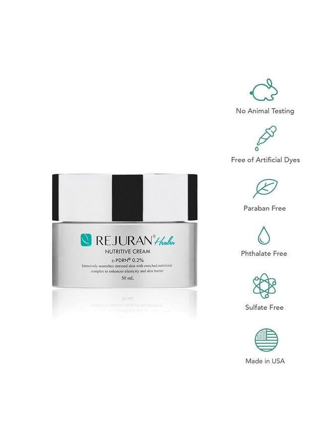 REJURAN Healer Nutritive Cream For Dry Damaged Skin With Cpdrnhyaluronic Acid Argan Oil - Image 4