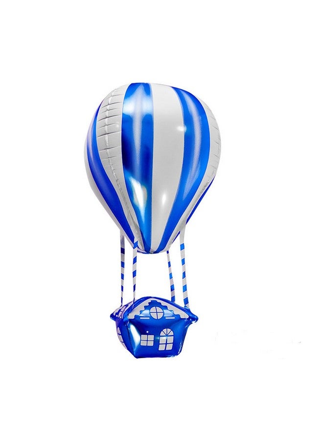 BinaryABC Hot Air Balloon 4D Foil Balloon Aluminum Mylar Balloon,Birthday Party Decoration Photo Prop Supplies,10PCS - Image 4