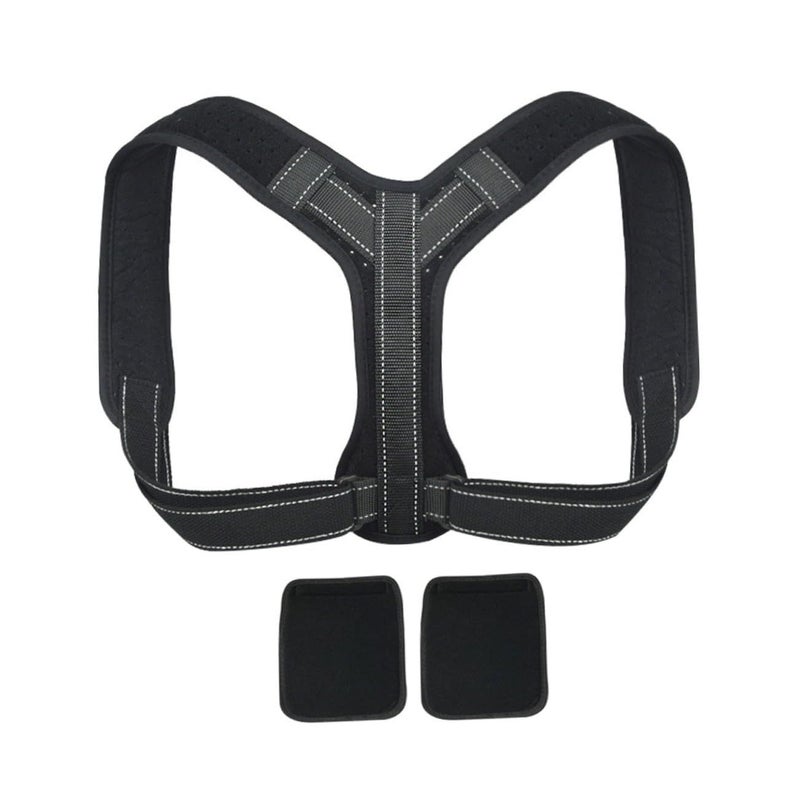Ergonomic Back Posture Corrector For Women Men Support Comfortable Black - Image 2