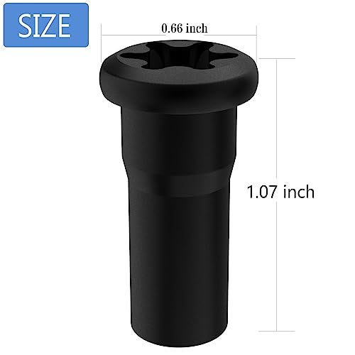 Bentolin Door Hinge Nuts Replacement Screws Compatible for Jeep Wrangler JL JLU Rubicon Gladiator JT 2/4-Door 2018-2023 (4 Pcs) - Image 3