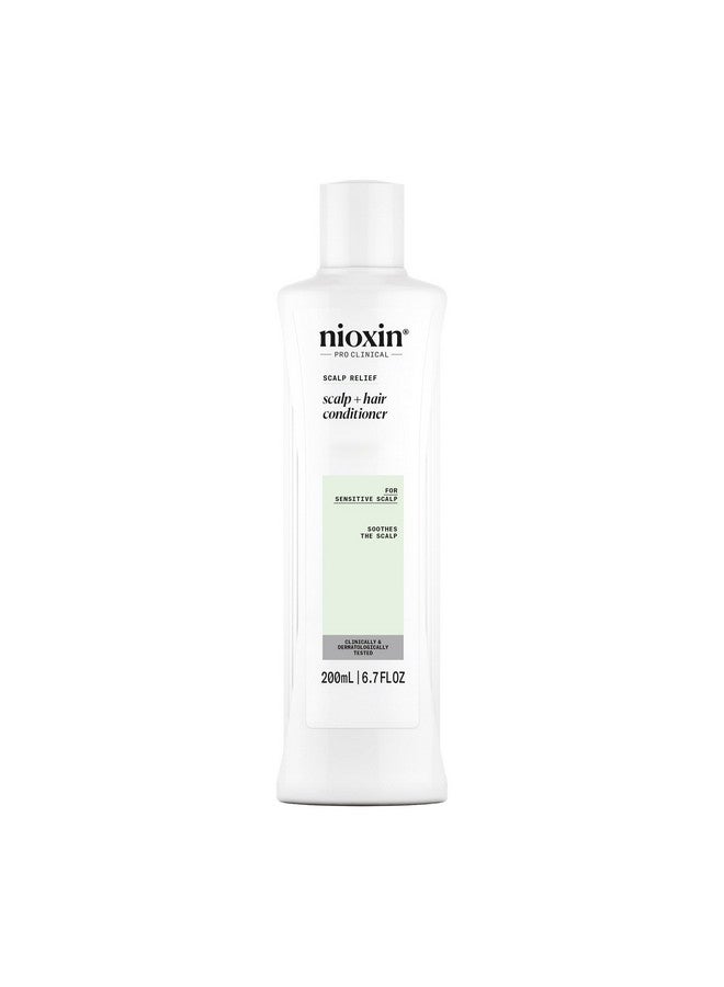 Nioxin Scalp Relief Scalp + Hair Conditioner - Conditioner For Sensitive Scalp, 6.7 Fl Oz (Packaging May Vary)