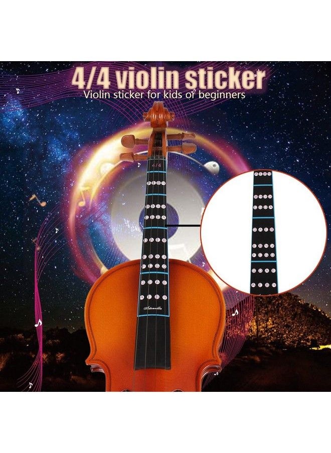 Heayzoki Violin Fingerboard Stickerviolin Finger Guide Sticker Removable 4 4 Violin Fiddle Finger Fingerboard Fretboard Sticker For Beginners Practice  - Image 4