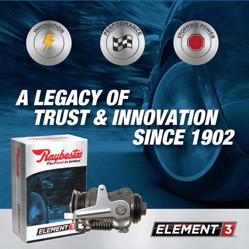 Raybestos Element 3 Automotive Replacement Rear Drum Brake Wheel Cylinder for Select 1998-2003 Toyota Sienna (WC370059) - Image 5