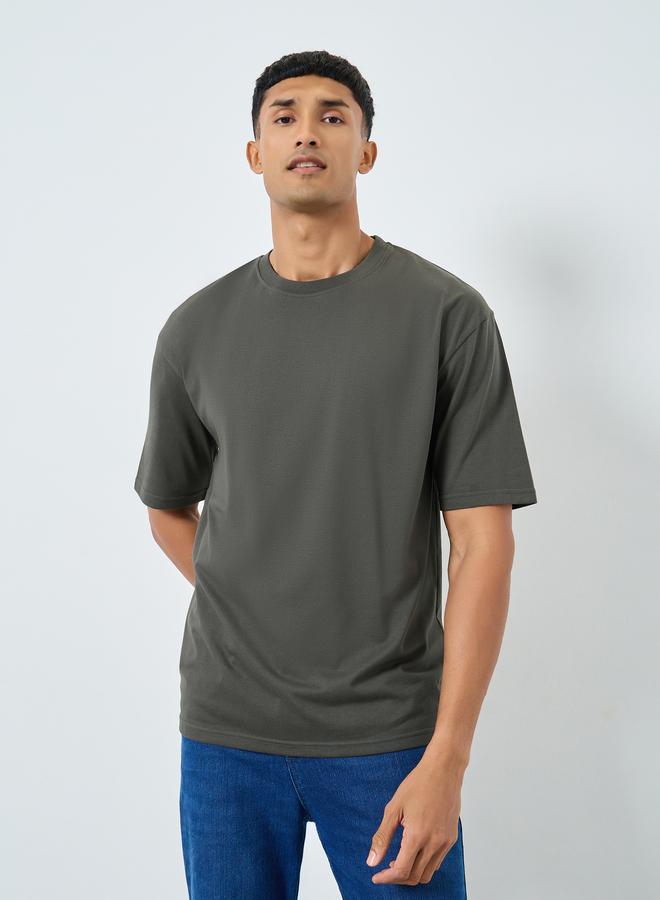 Styli Oversized Back Printed Jersey T-Shirt - Image 3