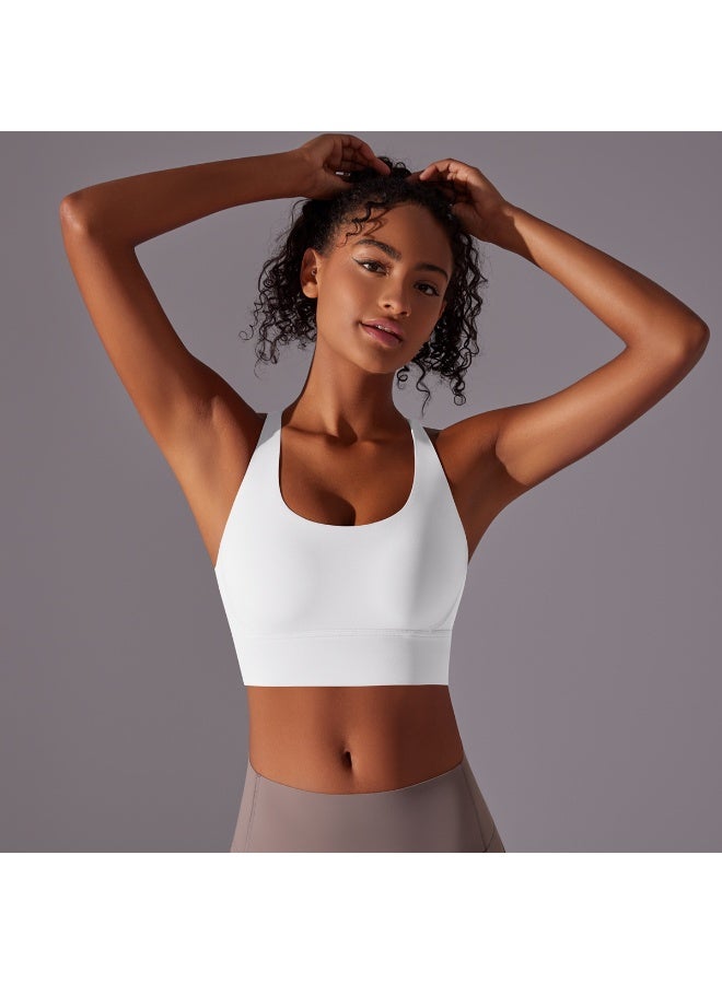 Top Women Bra Cropped Bralette Gym Yoga Sports Bra Cross  Back Female Bra Breathable Top Women's Underwear - Image 4