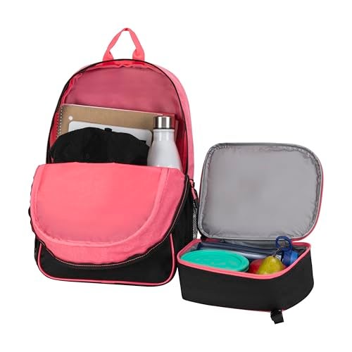 PUMA Unisex Kid's Colony Lunch Kit & Backpack Combo, Magic Rose Heather, Medium - Image 4