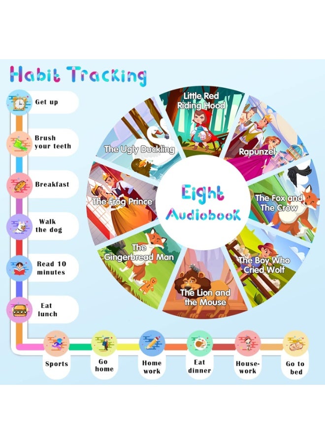 Kids Smart Watch Girls Boys - Smart Watch for Kids Game Watch Gifts for 4-12 Years Old with 15 Games Camera Alarm Video Music Player Pedometer Flashlight... - Image 3