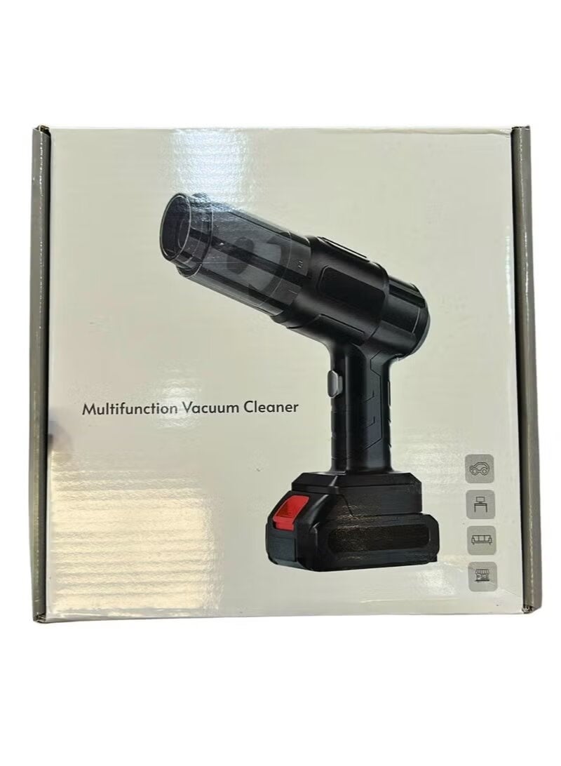 ELTRAZONE Multifunction Wireless Handheld Vacuum Cleaner – Brushless Motor, 5 Nozzle Heads, High-Power Cordless Lithium Battery for Car, Home, Office, and Household Cleaning - Image 2