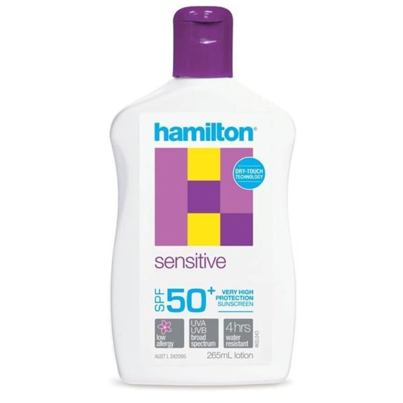 Hamilton Sun SPF 50 Senstive Lotion 265ml
