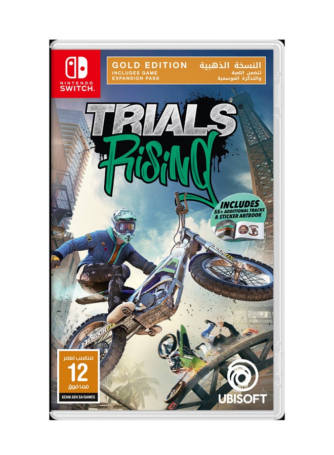 أوبيسوفت لعبة "Trials Rising" باللغة الإنجليزية/العربية (إصدار المملكة العربية السعودية) - سباق - nintendo_switch - Image 1