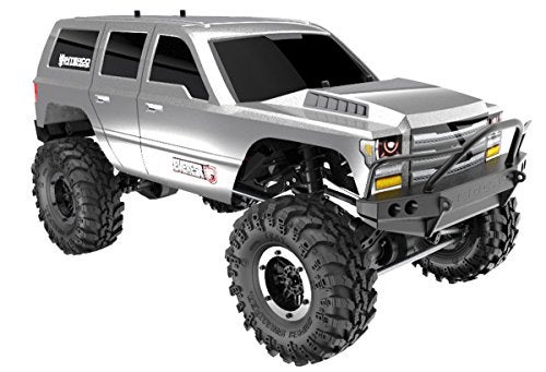 Redcat Racing Everest GEN7 Sport 110 Scale RC Rock Crawler 4x4 4WD RTR RC Truck with Steel Frame Oil Shocks Beadlock Wheels Interco Tires Waterproof ESC Battery Included Silver - Image 1