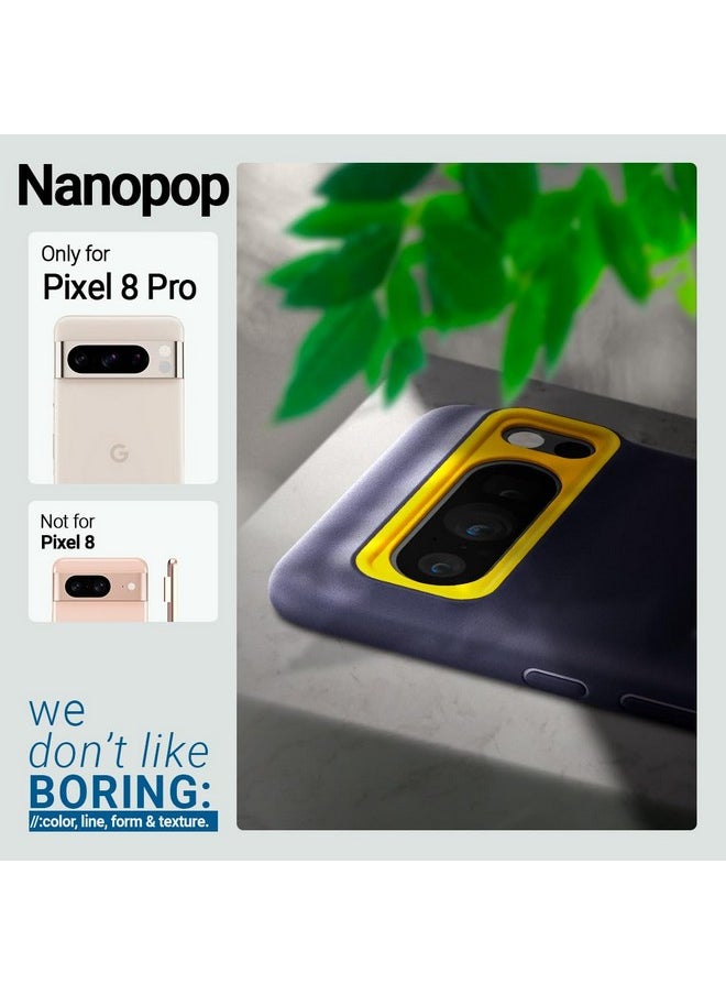 Caseology - CASEOLOGY by Spigen Nano Pop Back Cover Case Compatible with Google Pixel 8 Pro, [Two Tone Colour], Google Pixel 8 Pro Case with Military Grade Drop Protection (TPU and PC | Blueberry Navy) - Image 1