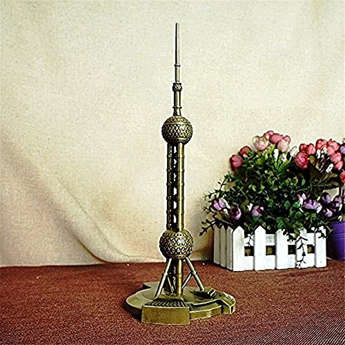 Lilone Metal Showpiece Combo - Paris Eiffel Tower | Shanghai Oriental Pearl Tv Tower | Burj Khalifa For Home Decoration Items | Birthday, 4 Centimeters, 8 Centimeters - Image 3