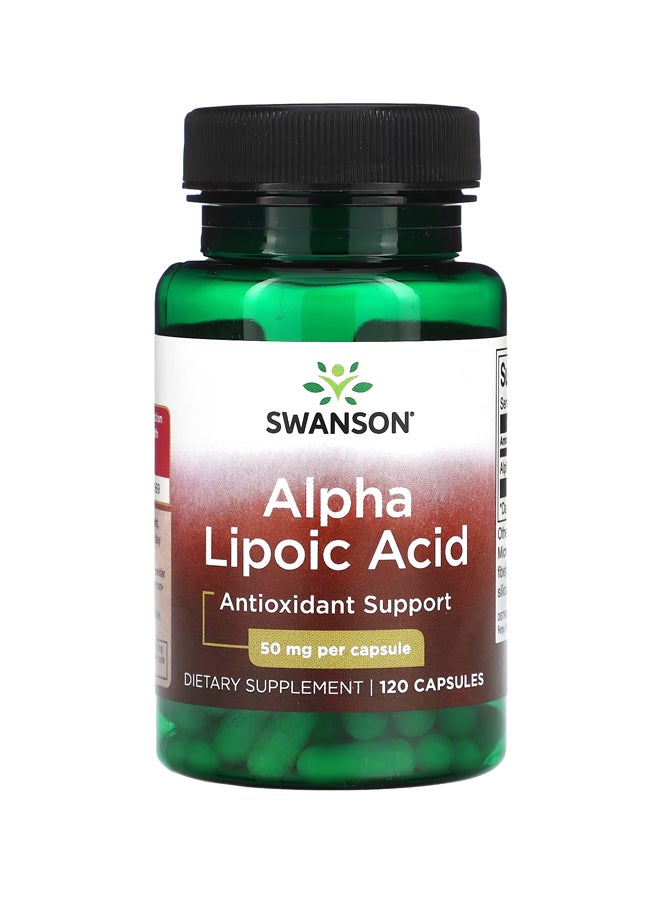 SWANSON Alpha Lipoic Acid 50 mg 120 Capsules