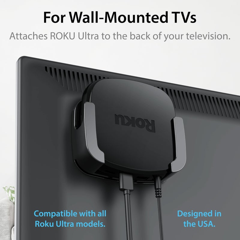 TotalMount for Roku Ultra (Compatible with All Roku Ultra Models) - Image 2