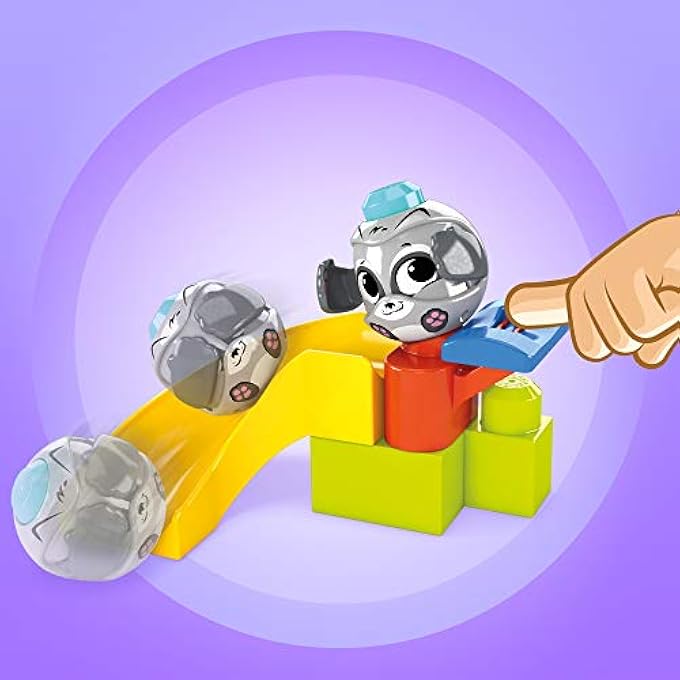 Mega Bloks BLOCKS PEEK A SCHOOLHOUSE WITH BIG BUILDING BLOCKS, TOYS FOR TODDLERS 42 PIECES GRJ19, MULTICOLOUR - Image 3