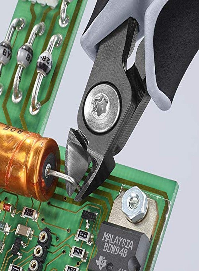 كنيبيكس مقابض KNIPEX Electronics المقطوعة قطريًا المقاومة للتفريغ الكهروستاتيكي - Image 3