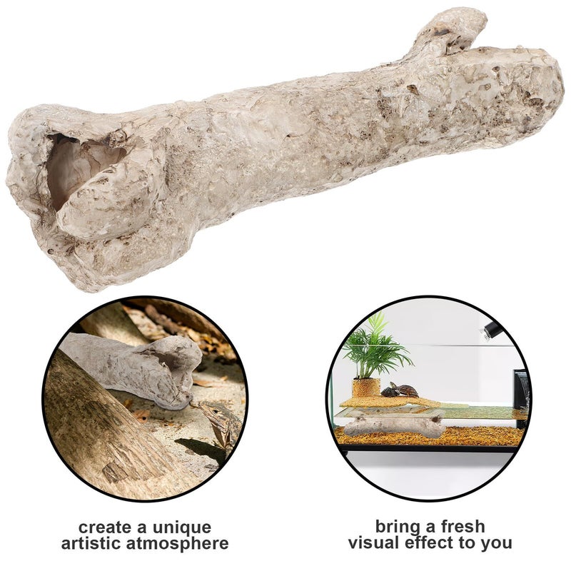 Resin Reptile Hideout Cave Small Animal Shelter for Terrarium Decor Indoor Pet House Habitat - Image 3