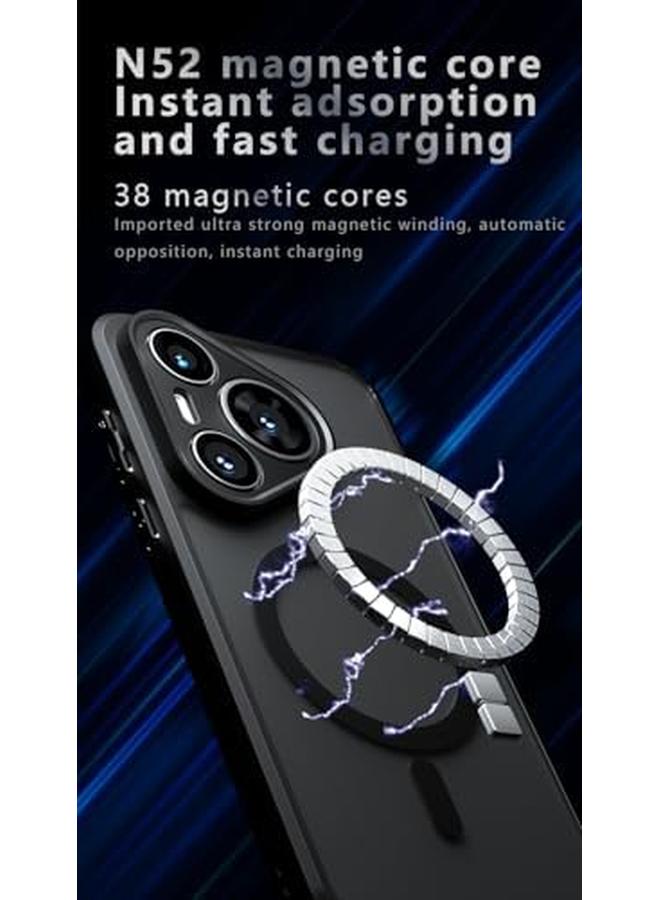 erorex Magnetic Case For Huawei Pura 70 Ultra Compatible With Mag Safe Translucent Matte Shockproof Tpu Bumper Cases Protective Phone Cover For Huawei Pura 70 Ultra  - Image 3