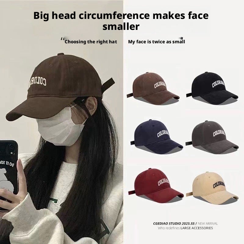 Deep Crown Baseball Cap for Men Women, Summer, Wide Brim, Sun Protection, Wholesale - Image 2