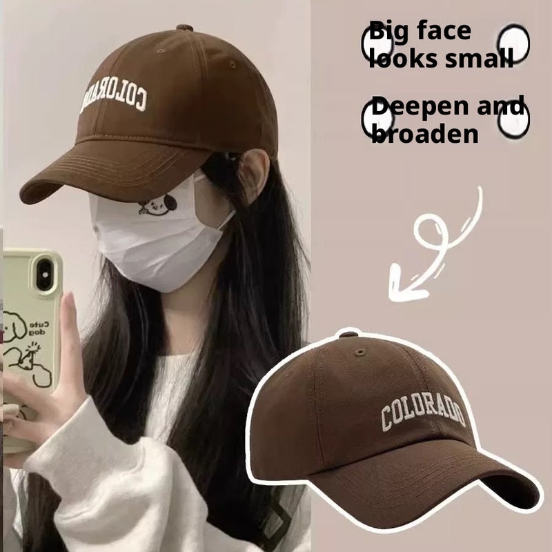 Deep Crown Baseball Cap for Men Women, Summer, Wide Brim, Sun Protection, Wholesale - Image 1