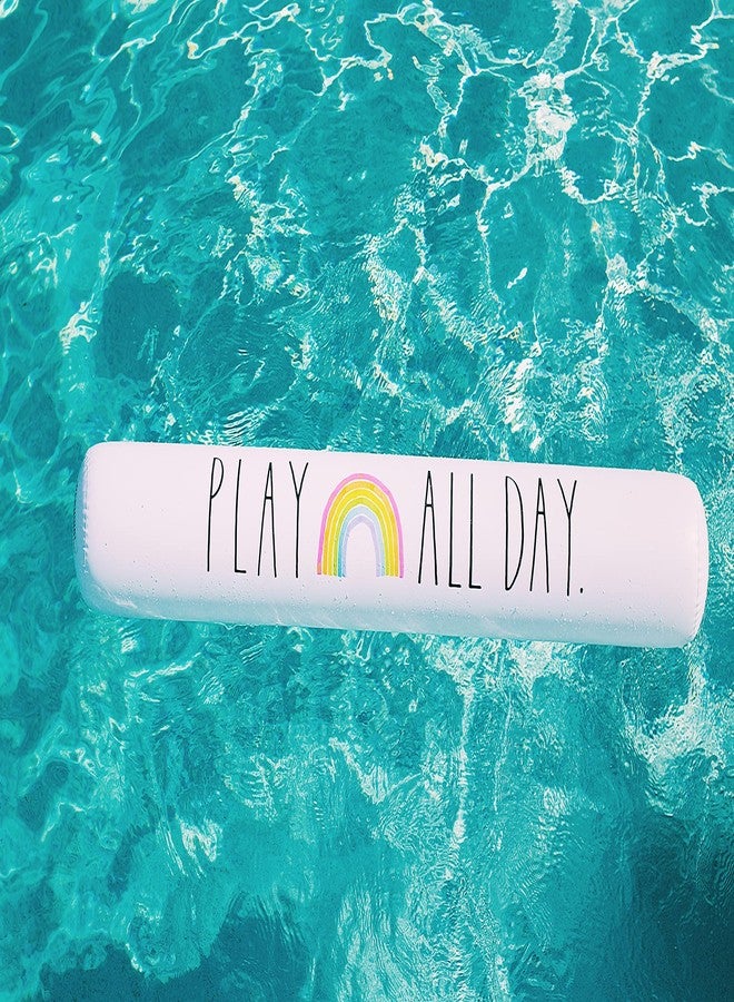 Coconut Float Rae Dunn x CocoNut Float Inflatable Pool Noodle - Play All Day Theme - Versatile 60 Inch Pool Noodle for Summer & Swim Parties - Image 4