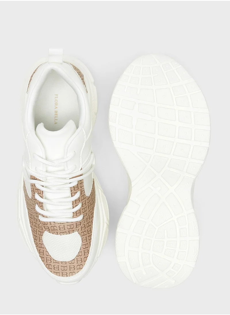 شو اكسبرس Lace Up Low Top Sneakers