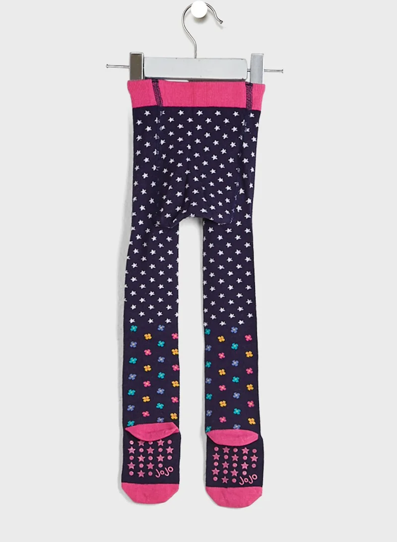 JoJo Maman Bebe Kids Rich Unicorn Tights