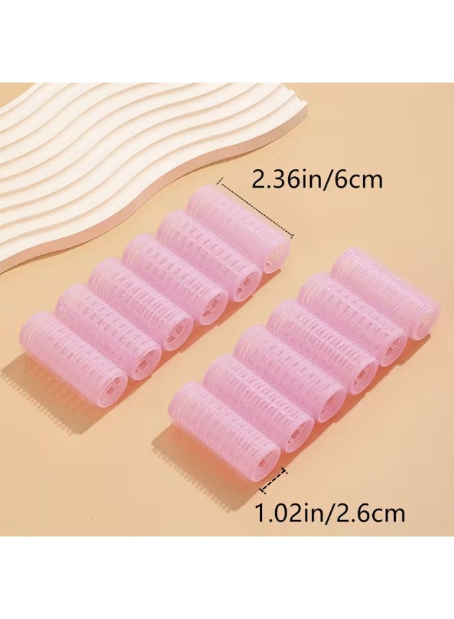 Rozino 12Pcs Self Grip Hair Curlers Rollers for DIY Styling - Image 4