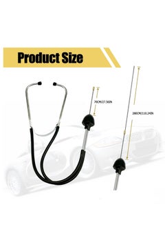 Mechanic Stethoscope, Automobile Cylinder Stethoscope Noise Abnormal Sound Diagnostic Instrument Auto Stainless Steel Mechanic Listening equipment Hearing Tool Repair Set Kit - pzsku/ZF353BDD20EDA71D7C5A3Z/45/_/1692089018/7c7db376-ae1c-41de-9b86-781e46704e06