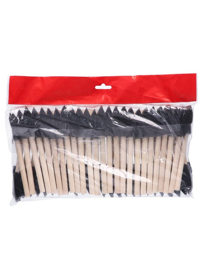 Artlicious Foam Brush Set Pack Of 50 Disposable 1 Inch Sponge Paint Brushes For Acrylic Painting Staining Varnishes & Diy Craft Projects Art Supplies - Image 5