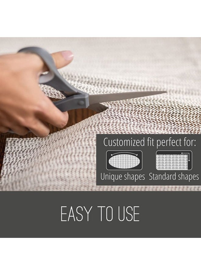 Ninja Ninja Rug Gripper Pad for Hardwood Floors, 8x10 FT, Slip Resistant Grip Pads for Hard Surfaces, Adds Cushion Under Carpet and Maximum Protection, Keeps Area Rugs and Carpets Safe and in Place on Floor  - Image 5