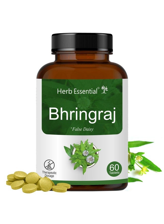 Herb Essential قرص بهرينجراج الأساسي 500 ملغ، 120 قرص | لصحة الشعر، نمو الشعر - Image 2