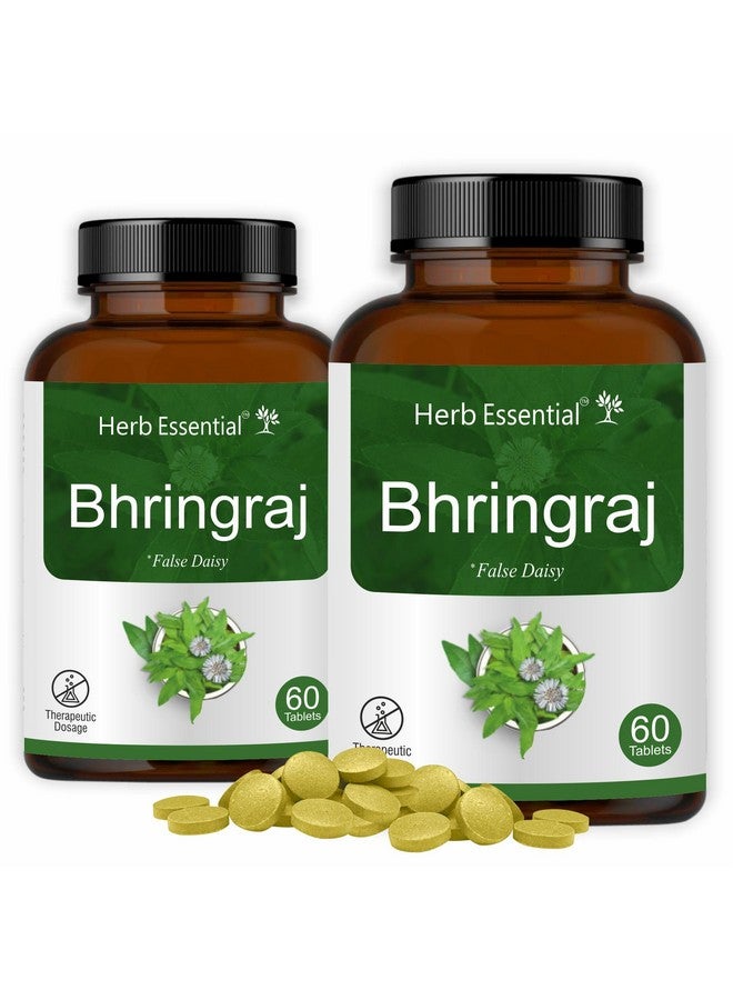 Herb Essential قرص بهرينجراج الأساسي 500 ملغ، 120 قرص | لصحة الشعر، نمو الشعر - Image 1