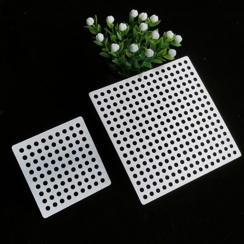 Square Stainless Steel Floor Drain Filter Insect-Proof Cover Square Sewer Cover Bathroom Bathroom Anti-Hair - Image 2