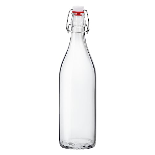 Treo by Milton Aqua Delite Glass Bottle, 1 Piece, 1000 ml |Juice and water storage | Refrigerator safe - Image 2