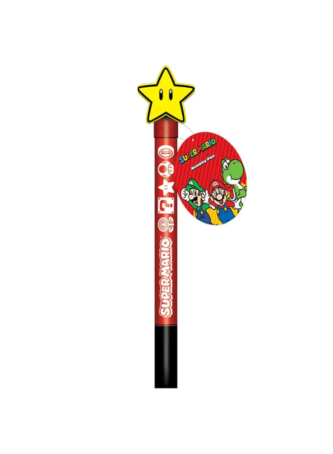 بيراميد قلم علوي هرمي سوبر ماريو بأربعة ألوان دوارة