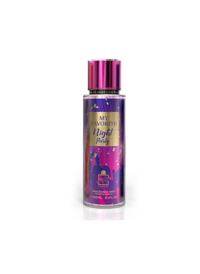 Milestone My favorite Night Party Fragrance Mist For Women 250ml 