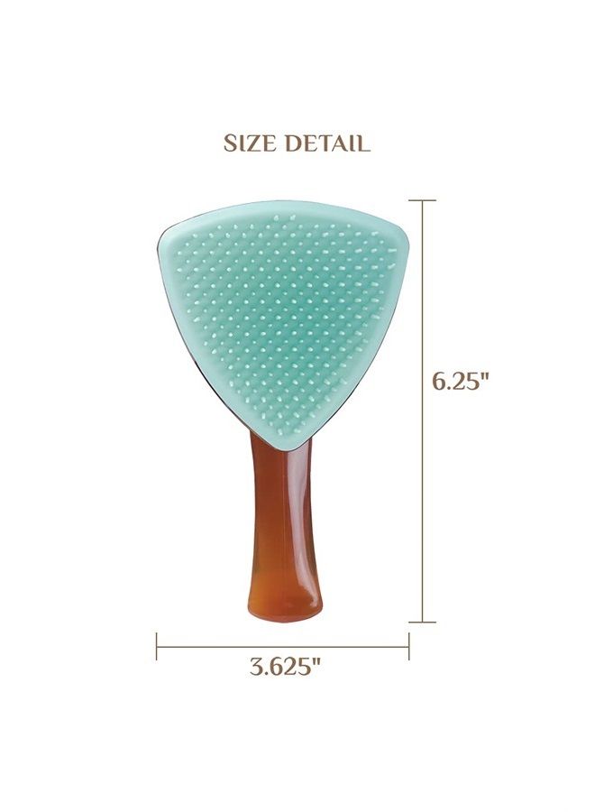 Cricket Ultra Smooth Detangling Brush for Wet Hair Anti-Frizz Detangler Shower Hairbrush with Argan & Olive Oils and Keratin Protein Infused Plastic for All Hair Types, 4 Ounce - Image 2