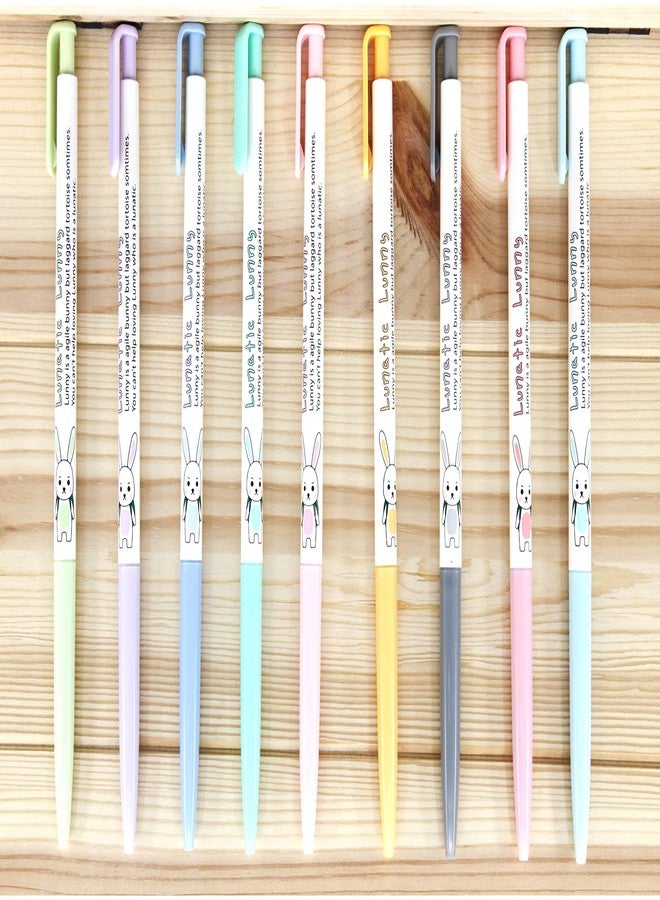 ZEESOON Xeno Lunatic Lunny 0.38mm Slim Ball Point Pen Dozen Box 12 Pcs, Made in Korea (Assorted 12pcs) - Image 5