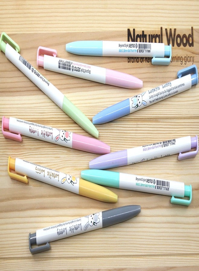 ZEESOON Xeno Lunatic Lunny 0.38mm Slim Ball Point Pen Dozen Box 12 Pcs, Made in Korea (Assorted 12pcs) - Image 4