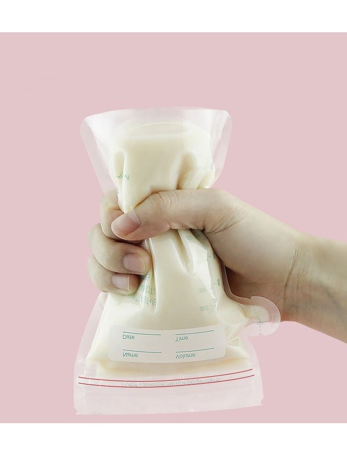 4 packs of 120 tablets - Breast milk storage bag - Disposable breast milk storage bag - Standing double-layer sealed storage bag - Image 3