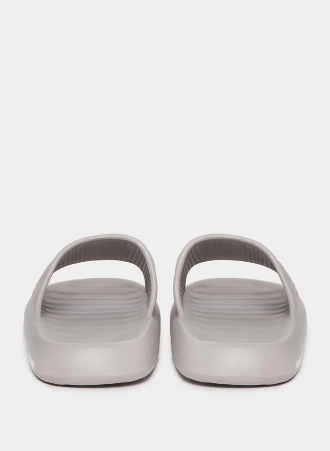 Styli Abstract Design Foam Sole Open Toe Slides