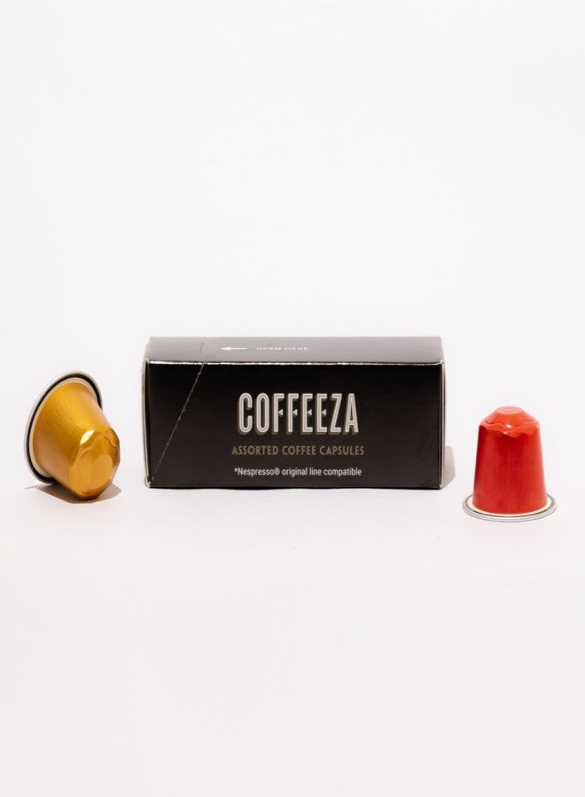 Coffeeza Mystery Coffee Capsule Box | Pack of 4 | Assorted Medium–Dark Roast Coffee Pods | Single-Serve Capsules Compatible with Original-System Machines | Surprise Brew Experience - Image 2