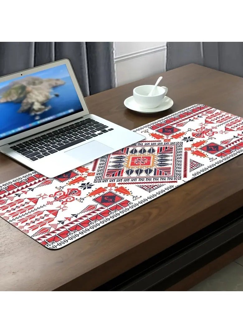 TrueMart Large Desk Mouse Pad, Waterproof Gaming Mouse Pad, 800 x 300 x 3mm, 31.5 x 11.8 x 0.157in, Gaming Mouse Pad, XXL Desk Mat, Non-Slip Desk Mat, XL Gaming Mouse Pad, Thick Rubber Desk Pad Mouse Pad, Suitable for Gaming, Office, and Home Use  - Image 2
